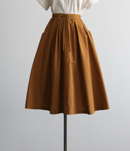 clay midi skirt