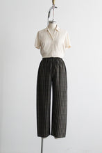 embossed silk button up