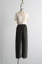 embossed silk button up