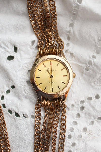 josephine vintage timepiece necklace