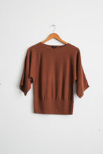 tobacco knit tee
