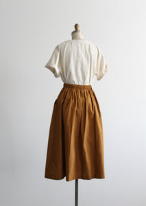 clay midi skirt