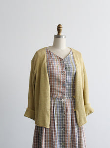 daffodil cotton cardigan