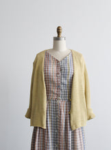 daffodil cotton cardigan