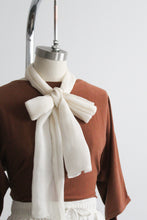 marshmallow silk scarf