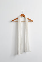 marshmallow silk scarf