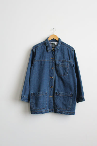 big sur denim chore coat