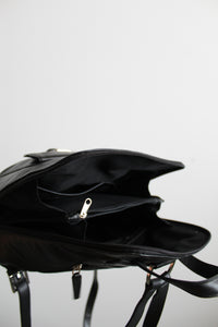 eclipse leather backpack