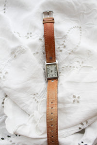boulangerie leather watch