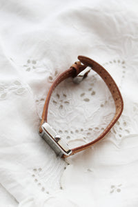 boulangerie leather watch