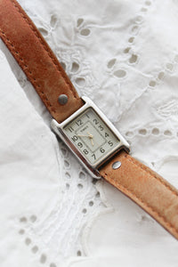 boulangerie leather watch