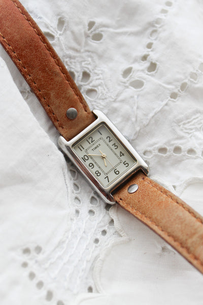 boulangerie leather watch