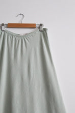 seaglass linen maxi skirt