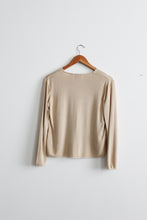 chanterelle silk knit cardigan