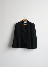 black wool blazer