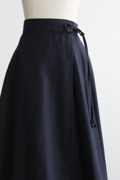 night sky wrap skirt