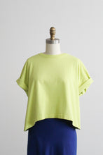 citrine cotton crop top