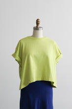 citrine cotton crop top