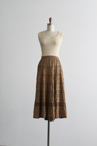 parchment knit tank