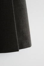 moss pleated skirt