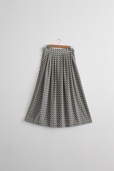 foulard midi skirt