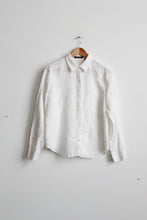 chamomile embroidered button up