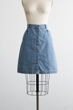 big sur denim skirt