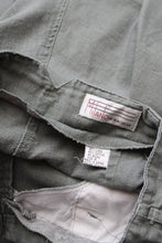 sage leaf linen shorts