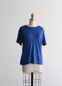 cobalt soft tee