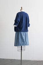 cobalt cotton cardigan