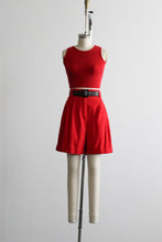 firevine linen shorts