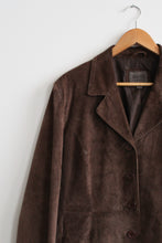 walnut suede jacket
