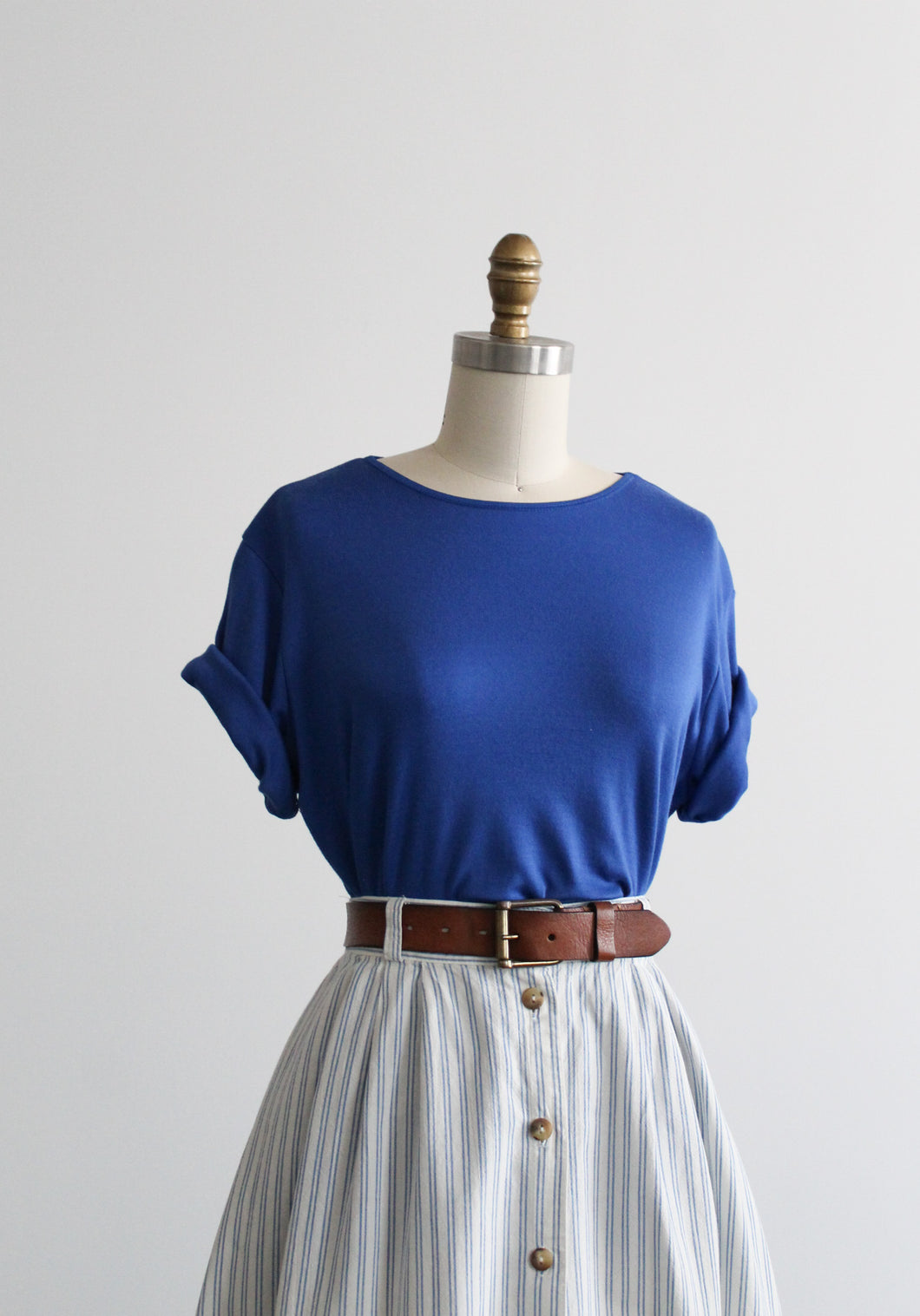 cobalt soft tee