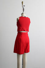 firevine linen shorts