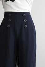 high rise sailor trousers