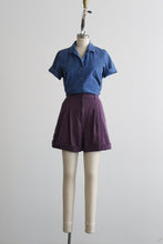 cobalt cotton button up