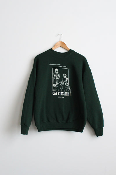 the king and i graphic sweatshirt