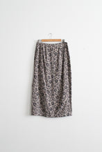 silk gardens midi wrap skirt