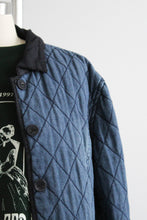 quilted denim jacket