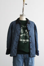 quilted denim jacket