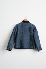 quilted denim jacket