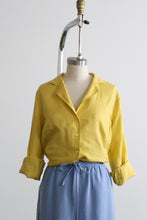 lemonrind linen button up