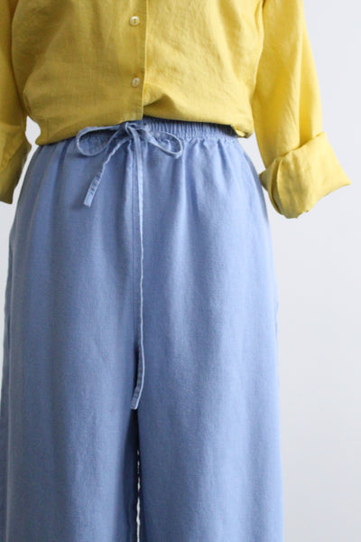 windwashed linen trousers