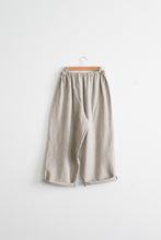 flax linen trousers
