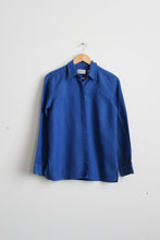 cobalt button up