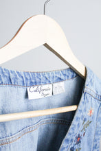 garden embroidered vest