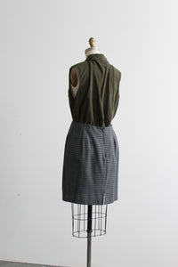 checkmate mini skirt
