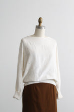 gardenia eyelet sweater