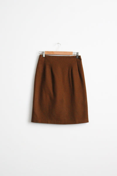toast wool skirt