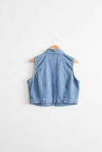 avalon denim vest